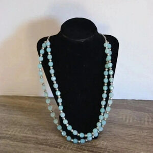 5/$25 Mint  Green Beaded Necklace